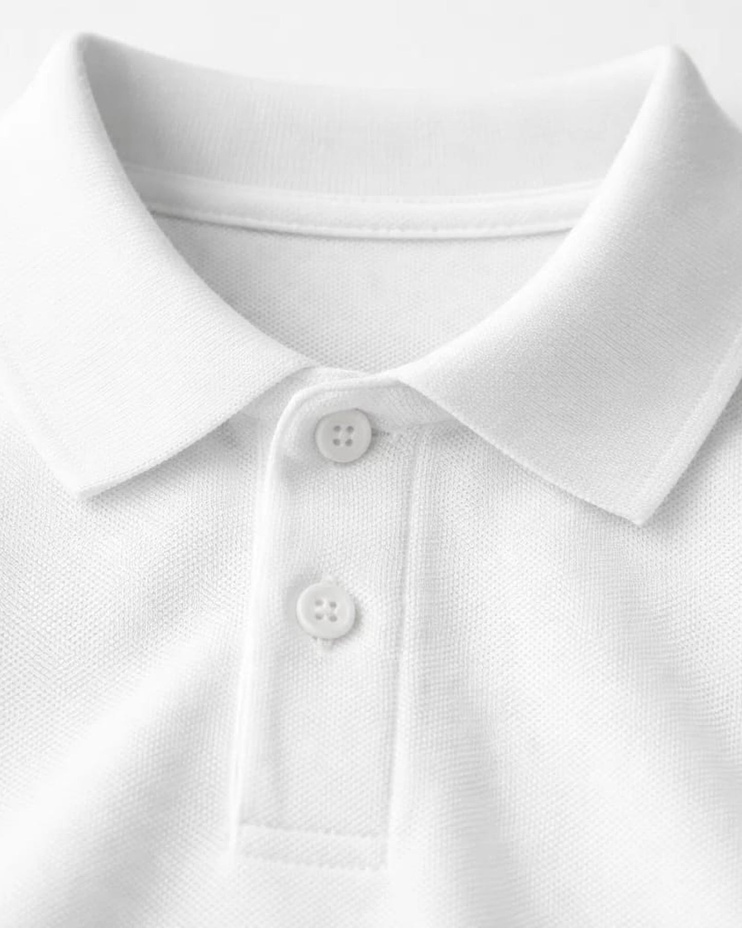 Unisex Blnk White Polo