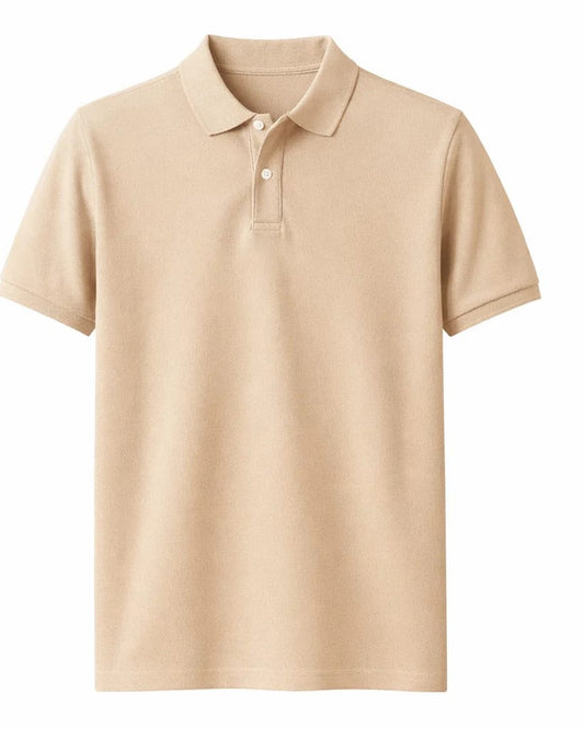 Unisex Blnk Beige Polo