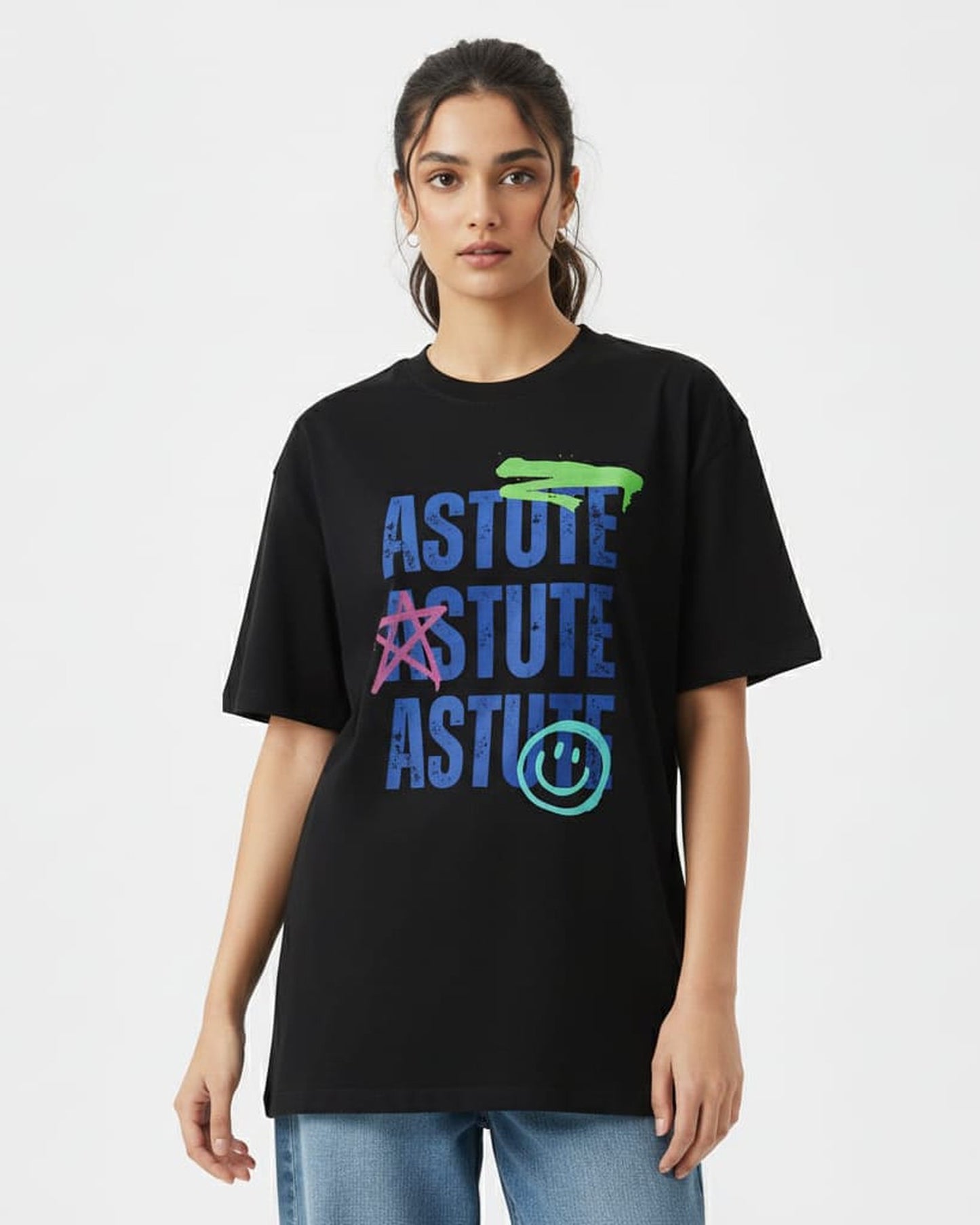 Blnk Women Oversized Astute T-Shirt