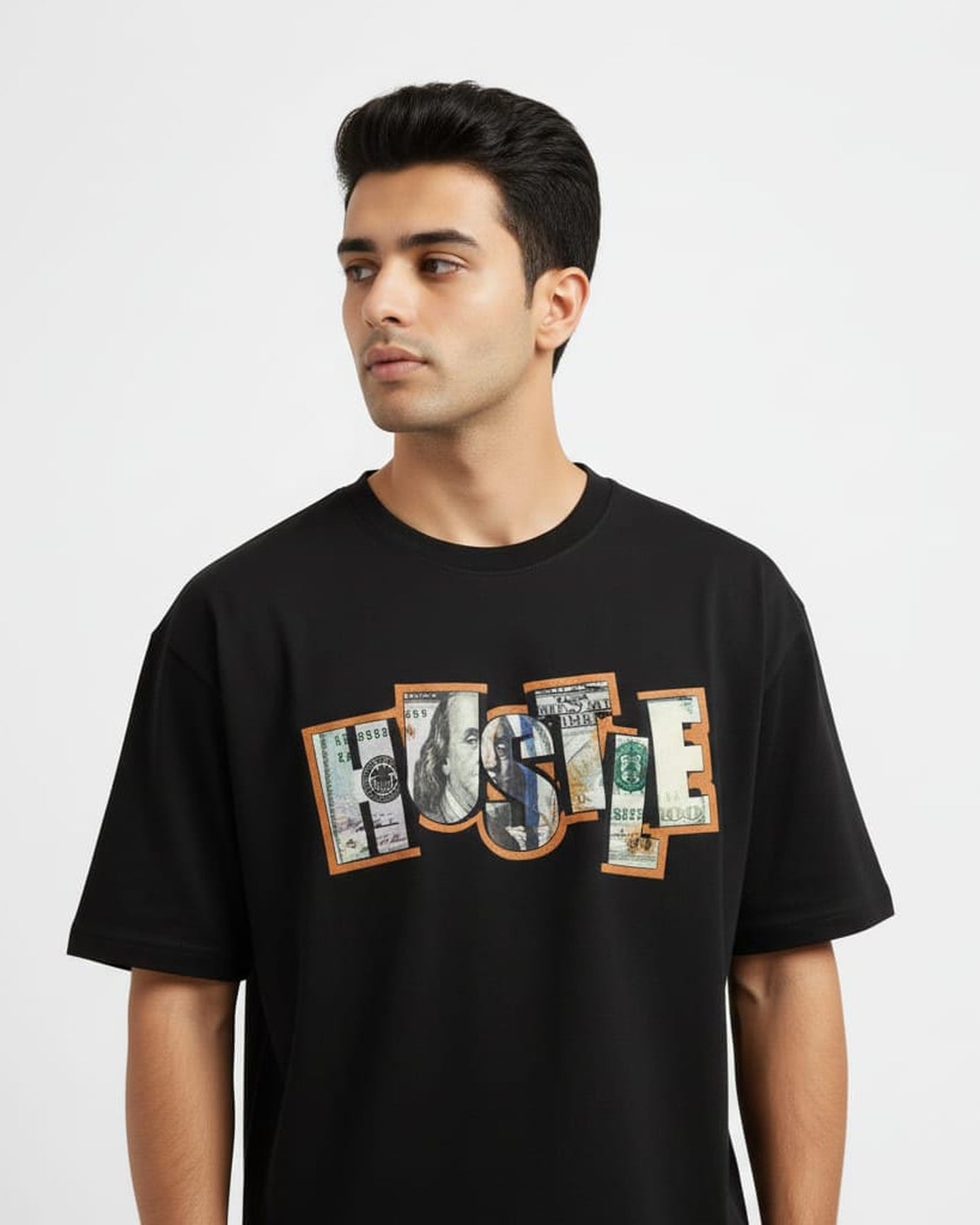 Blnk Men Overized Hustle T-Shirt