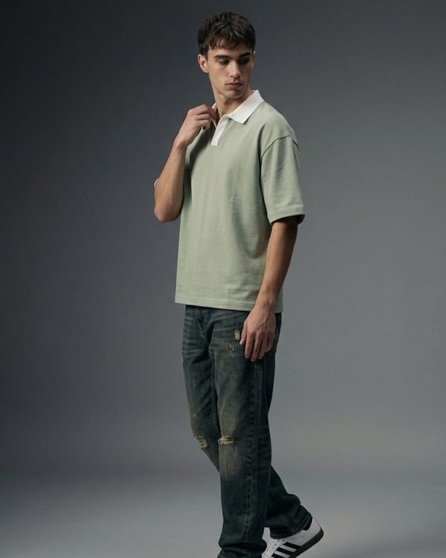 BLNK Oversized Polo for Men