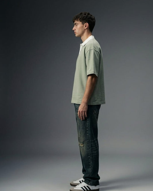 BLNK Oversized Polo for Men