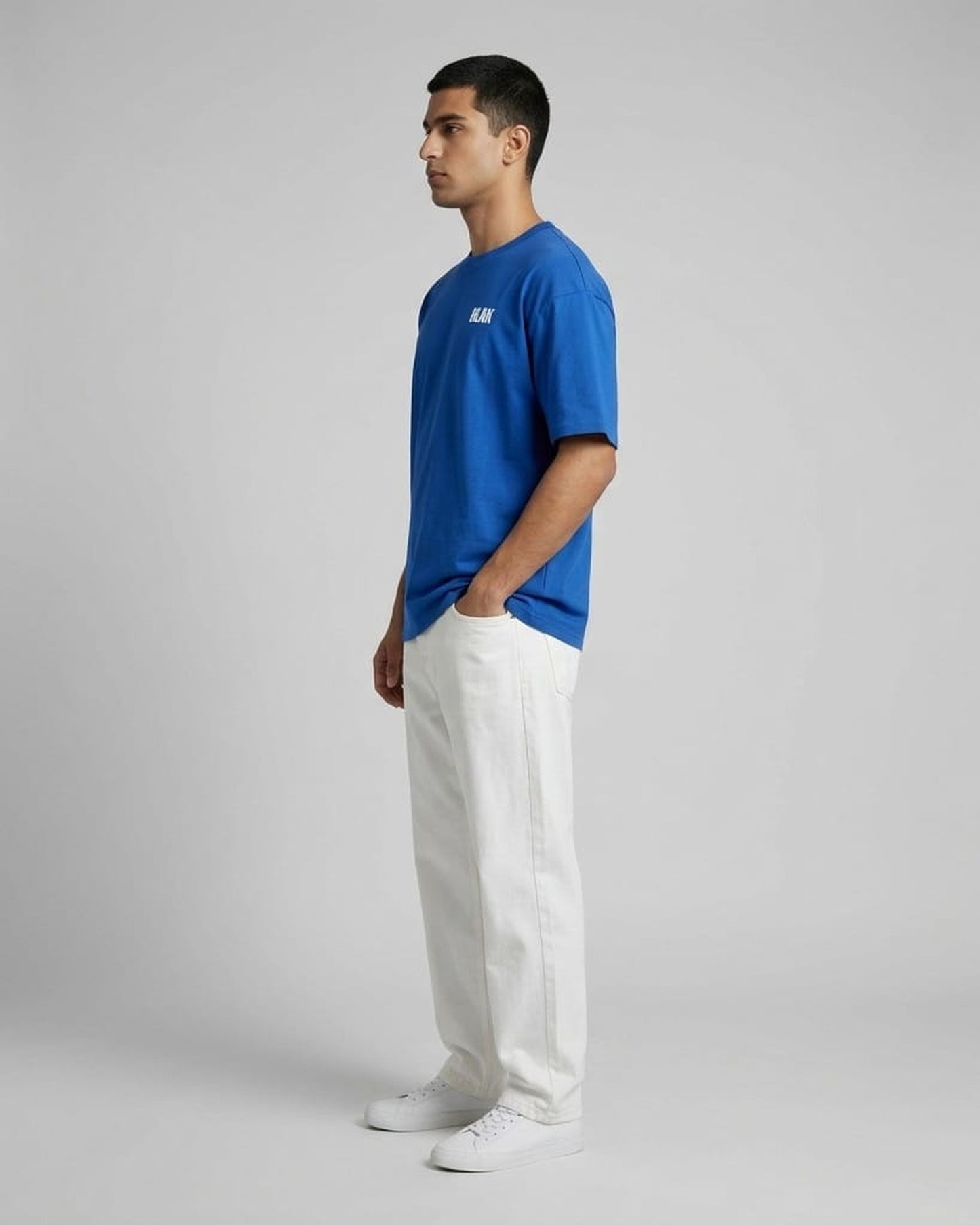 Blnk Men Oversized Logo T-Shirt