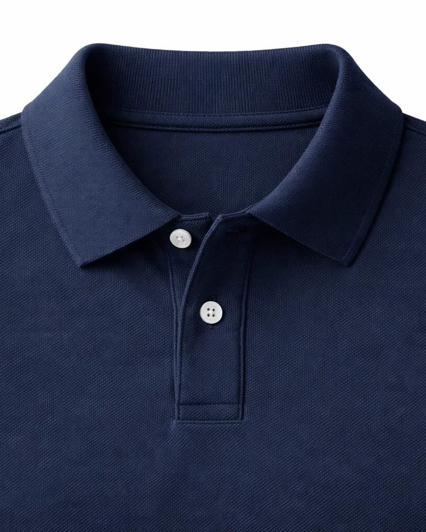Unisex Blnk Navy Blue Polo