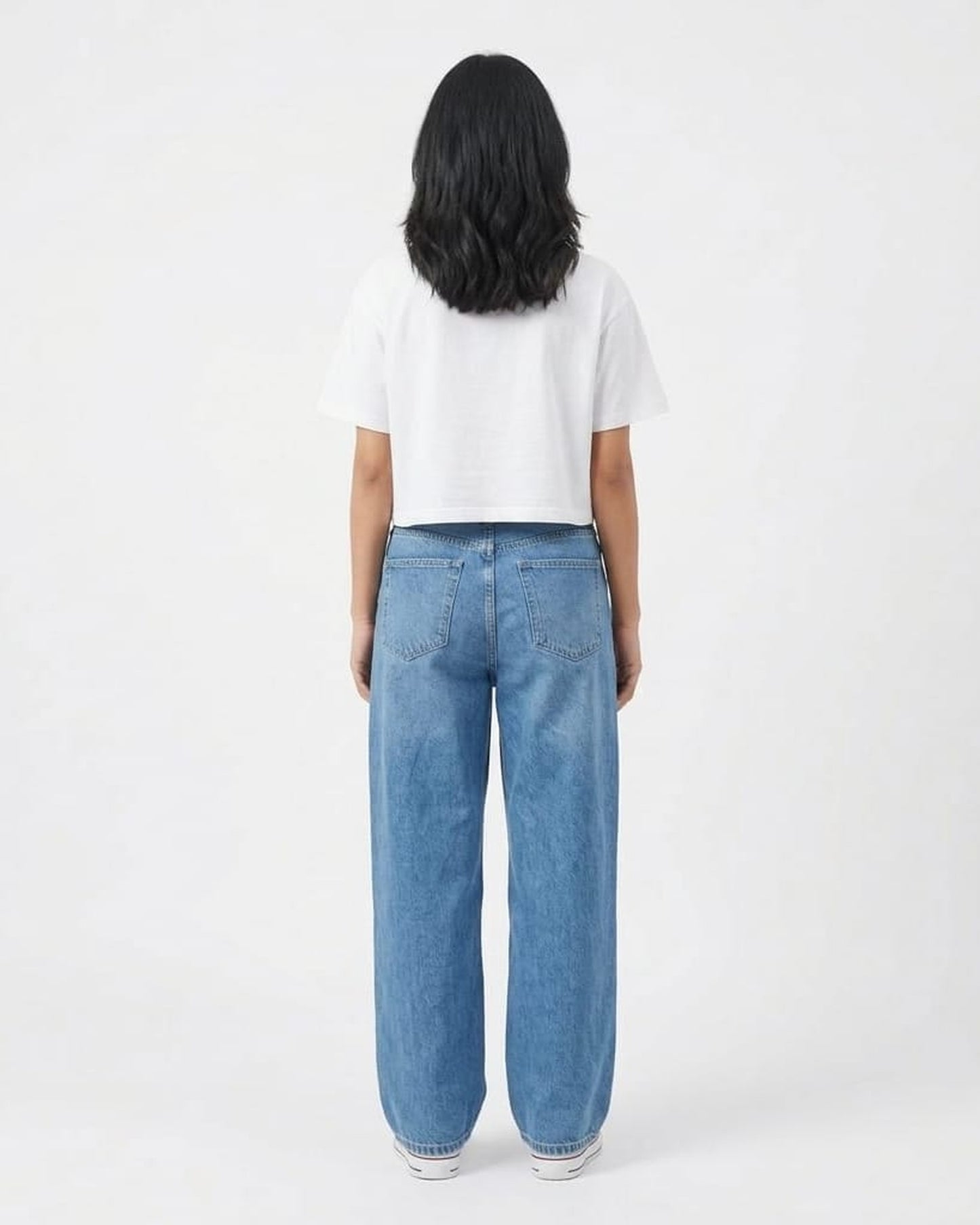 Blnk Women Crop Printed Logo T-Shirt