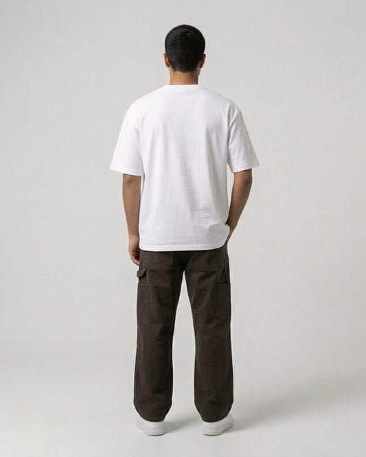 Blnk Men Oversized Caution T-Shirt