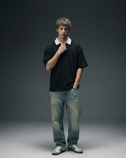 BLNK Oversized Polo for Men