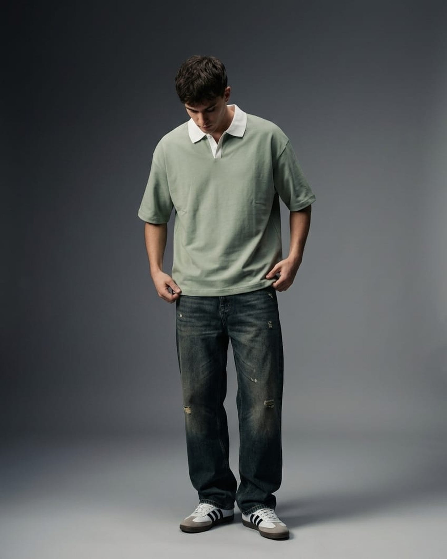 BLNK Oversized Polo for Men