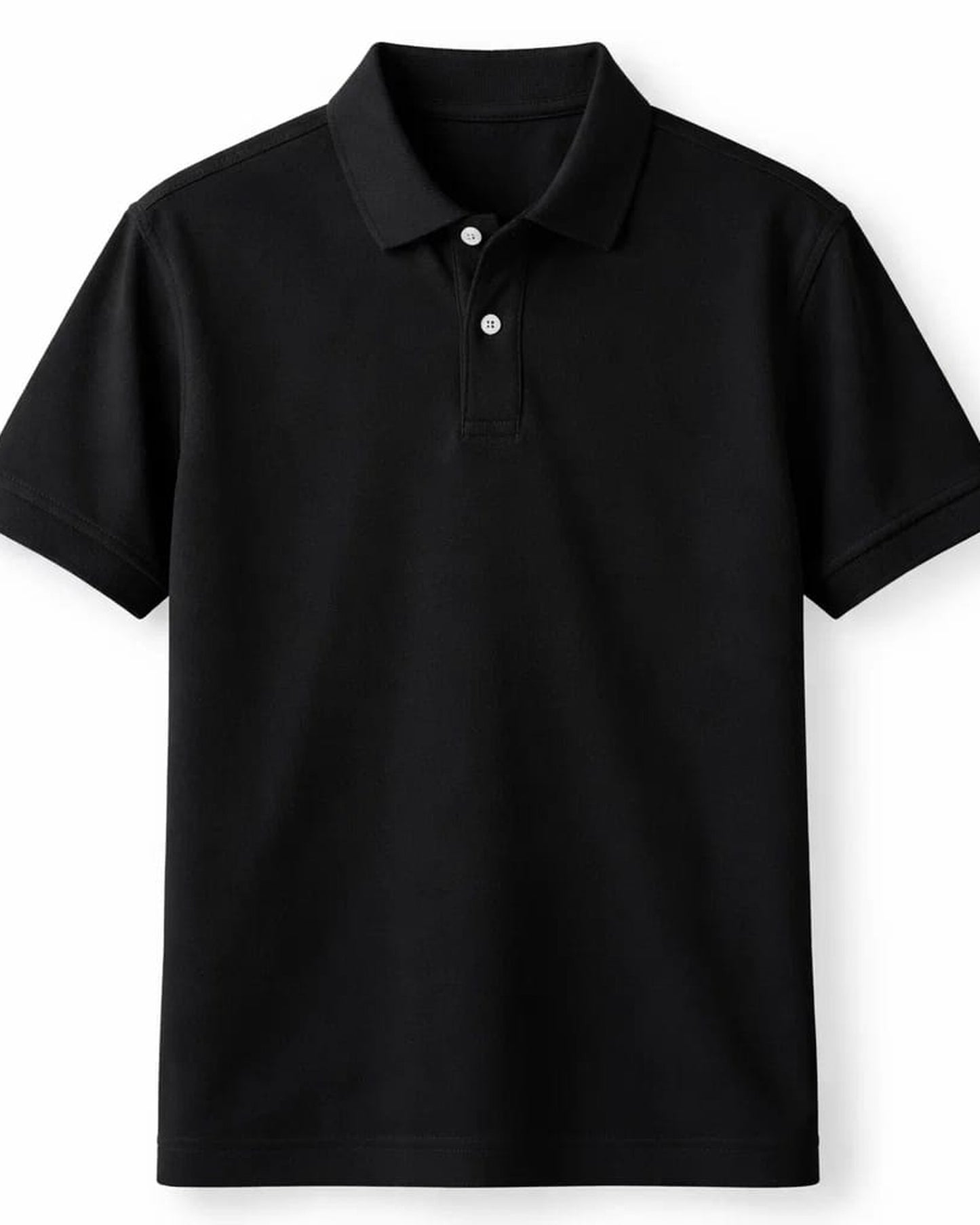 Unisex Blnk Black Polo