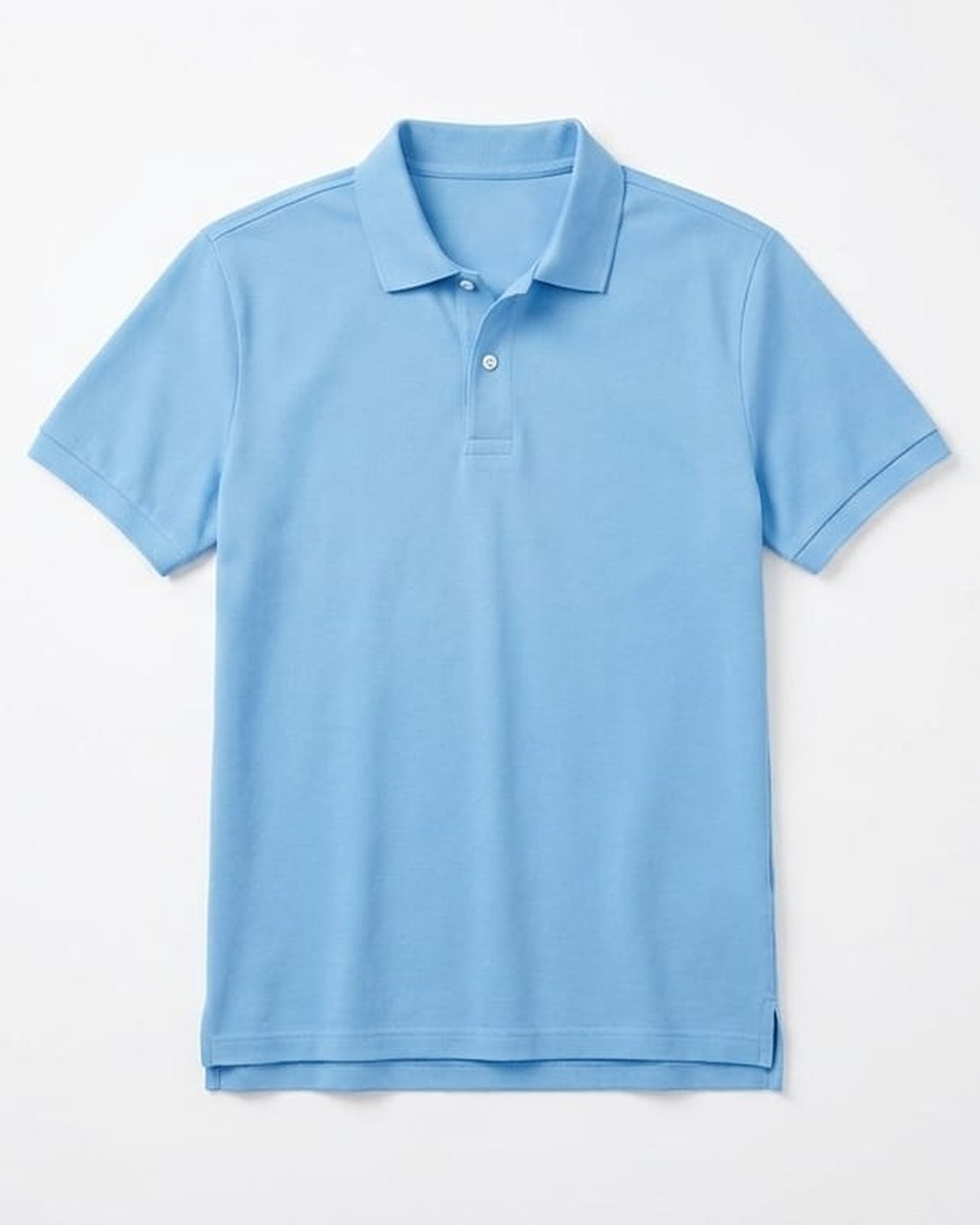 Unisex Blnk Sky Blue Polo